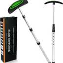 Golf Travel Bag Support System, Golf Club Travel Protection Kit (Fluorescent Green)