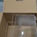 Clear Acrylic Candy Dispenser Bin with Scoop,Magnetic Snack food Storage for Bulk Candy,Cereal,Pet food,Laundry Pods (Transparent)