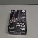 Joiedomi Clear Christmas String Lights Indoor, 100 Count Mini White Fairy Light Outdoor, 19.4 FT Decor for Patio Dorm Classroom Bedroom Holiday Wedding Party Garland Birthday Festival, Green Wire