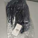 Women's Fleeced Performance Jacket - Full-Zip Stand-Up Collar, Warm Fleece for Winter Daily Wear (Black, M)