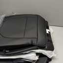 AOMSAZTO Custom Fit Car Seat Cover for Toyota Camry (SE,LE,SE Nightshade) 2018 2019 2020 2021 2022 2023 2024 Full Set Faux Leather Car Seat Covers Black