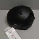 OutdoorMaster Kelvin Ski Helmet - Snowboard Helmet for Men, Women & Youth (Small, Black)