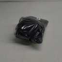 Ecavus Women's Maternity Jeans Over Belly Wide Leg Comfy Stretch Denim Pants with Pockets, XS-XXL (Large, Black)