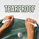 Tarp Waterproof 10x12FT Multi-Purpose Green Poly Tarps Cover 8Mil