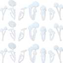 RONYOUNG 21PCS Plastic Handmade Mini Mushrooms, Resin Jewelry Making Supplies, DIY Craft Resin Filling Micro Landscape Small Mushroom