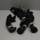 Dog Suspender Boots, Waterproof Dog Rain Boots, Puppy Snow Shoes for Winter, Anti Dirt Pants with Shoes, Adjustable Suspender Pants for Outdoor Walking & Paw Protectors, Size 8