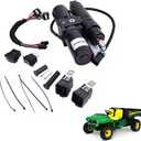 Teilelager 12 V cargo box power lift actuator kit compatible with John Deere gator utility vehicle 4X2 HPX 4X4 HPX XUV 825i 856D 855M 855E 865R 865E&BM25143 BM23694 BM26414