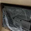 30x18In Black Stainless Steel Kitchen Sink Workstation,Drop-In,Single Bowl