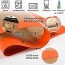 Silicone Baking Mats - Best German Silicone - Non Slip Silicone Baking Sheet, Non Stick Reusable Silicone Mats for Baking, Oven Liner, Counter Mat - 2 Toaster Oven Size Baking Mats