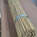 FOREVER BAMBOO Natural Bamboo Fencing Decorative Rolled Fence Panel 0.75 in D x 6 ft H x 8 ft L