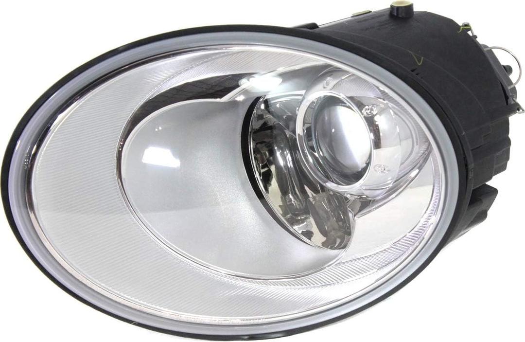 Garage-Pro Driver Side Headlight for Volkswagen Beetle 2006-2010 Halogen With bulb(s) Replaces# 1C0941029N-PFM JCWREPV100102GP