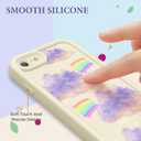 Case for iPhone SE/8/7, Silicone Shockproof Cover Women