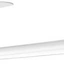 DEKAVA Under Cabinet Wall Mount Paper Towel Holder, Self-Adhesive Bar, Stainless Steel 13 inch (White, 1)