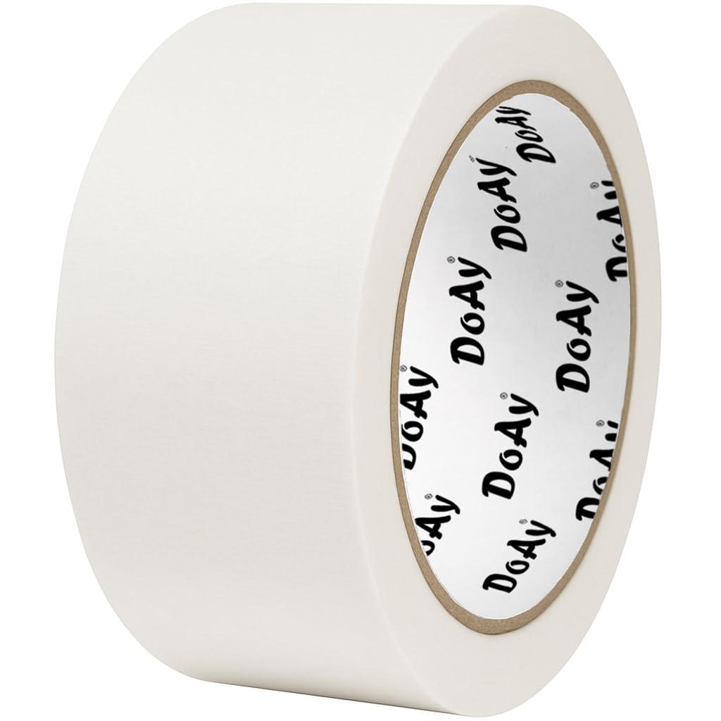 White Painters Tape - Masking Tape 2 Inch Wide (1.88" x 90FT) - Multi-Surface, Smart Adhesion, Indoor & Outdoor - 1 Roll Paint Tape for DIY, Labeling, Art, Car (#3910)