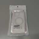 SUPFINE Magnetic for iPhone 12 Pro Max case, [Compatible with MagSafe][Clear Hard Back with Soft TPU Bumper][12FT Military Grade Drop Protection] Shockproof Phone Case,Clear Black