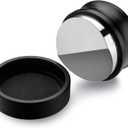 Normcore 58.5mm Coffee Distribution Tool - Espresso Coffee Leveler Tool for 58mm Portafilter - Barista Espresso Accessories - Adjustable Depth - Stainless Steel base - Distributor Stand