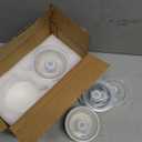 8 oz Porcelain Ramekins with Lids [Set of 6] - Creme Brulee Souffle Ramekin Bowls with Date Tracking Lids, Oven Safe Custard Cups for Baking, Pudding, Desserts, White