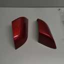 Left & Right Side Rearview Mirror Cover Cap For Tesla Model 3 2017 2018 2019 2020 2021 2022 2023 2024 (Red) (Red for Model 3)