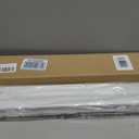 LazBlinds Cordless White 1" Room Darkening Vinyl Mini Blinds, 20" W X 64" H Horizontal Window Blinds for Home, Cordless Shades for Indoor Windows