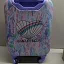 Nautica Kids 18" Hardside Carry-on Suitcase with Spinner Wheels, Pastel Shell