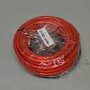 4 Gauge Wire (25ft Each - Red/Black) Copper Clad Aluminum CCA with Cable Cutter, Lugs Terminal Connectors and Heat Shrink Tube - Battery Power/Ground Cable, Car Audio Speaker, RV Trailer Amp Wiring kit