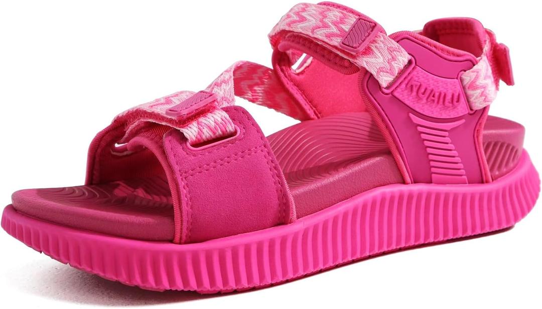 KuaiLu Womens Orthopedic Walking Sandals Arch Support Recovery Sport Outdoor Hiking Water Sandles Thick Athletic Cushion Comfortable Plantar Fasciitis Adjustable Sandals US6-12