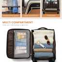 LOVEVOOK Carry On Luggage 22x14x9 Airline Approved,20 Inch Carry On Suitcases with Wheels,Softside Rolling Suitcase with TSA Lock for Women Men,Lightweight Travel luggage