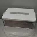 ARSTPEOE 3-Tier Medicine Organizer - Portable Medicine Cabinet with Plastic Handle, Multipurpose Medical Box with Pill Box, Empty First Aid Kit for Home