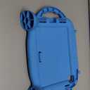 CHIN FAI Kids Case for iPad Air 5th/4th Generation 10.9 Inch (2022/2020) & iPad Pro 11" (2021/2020/2018) Shockproof Silicone Handle Stand Case with Pencil Holder (Blue)