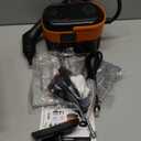 Steam Cleaner for Home & Car-Portable Handheld Steamer for Cleaning with 3-Level Handle, 15s Heat-Up, Large Tank, 16 Accessories - Clean Grease, Grout, Tile, Floor, Couch, Dirt, Furniture (Orange)