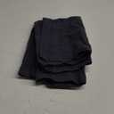 MIULEE Decorative Linen Euro Sham Pillow Covers 24x24 Dark Gray Boho Farmhouse Neutral Couch Throw Pillows for Bed Pack of 2 Accent Modern Pillowcase Sofa Livingroom Home Decor