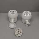 Beams MB380 400 Lumen Wireless Battery Powered Motion Sensing Ultra Bright LED Spotlight, 2-Pack, White