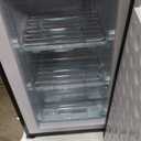 Mini Upright freezer 3.6 Cubic Feet Mini Freezer, Single Door Compact Freezer with Reversible Stainless Steel Door, 3-Speed Temperature Adjustment Small freezer for Home, Glossy Silver