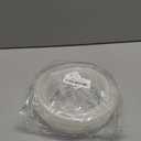 1/2" ID x 3/4" OD - 10 Ft High Pressure Braided Clear PVC Vinyl Tubing Flexible Tube, Heavy Duty Reinforced Hose Tubing