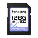 fanxiang 128GB SDXC Memory Card, SD Card, UHS-I, C10, U3, V30, Full-HD & 4K Video, Up to 100/45 MB/s Read/Write, for Photography Enthusiast, Video Creator, Videographer
