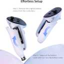 NexiGo Custom Controller Covers for Charging Dock for Oculus/Meta Quest 3/3S, Only Compatible with S20 Pro Charging Station