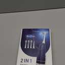 Marchpower Upgraded 2-in-1 Electric Toothbrush with Water Flosser, 3+4 Smart Modes, Portable Oral Irrigator with Point-Jet, Rechargeable IPX7 Waterproof for Home & Travel Use, Navy Blue