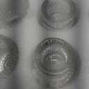 Clear Glass Taper Candle Holders Set of 12, Small Tapered Candlestick Holders in Bulk, Modern Short Candle Sticks for Dining Table Centerpiece Wedding Christmas Party & Holiday Decorations