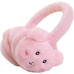PURFANREE Kids Winter Earmuffs Plush Warm Cute Fox Ear Warmers Earflap Cute Cartoon Earmuff for Boys Girls Baby Toddlers 