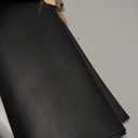 Rubber-Cal 03_168_W_FR_04 Fine Rib Corrugated Rubber Mats, 1/8" Thick x 4' x 4' Runners, Black