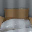 OKBA Throw Pillows Insert Set of 2, with 100% Cotton Cover, Bed and Couch - Indoor Hotel Decorative Pillows, 26x26 in White Pillows Inserts