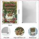 2 x Gingerbread Christmas Ornaments Kitchen Christmas Decor Vintage Bakery Sign 812 Vintage Metal Sign