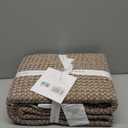 Levtex Home - Mills Waffle - Throw - Adobe Cotton Waffle - Throw Size 50 x 60in.