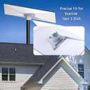 Starlink Gen 3 Pipe Adapter, Pole Mount Adapter Mounting Kit, Compatible with Starlink Standard Dish
