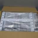 Over The Door Pantry Organizer6-Tier Over The Door Organizer with Adjustable Basket Metal Hanging Pantry Organizers and Storage for Kitchen, Back of Door Seasoning Rack (White)