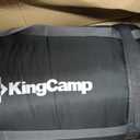 KingCamp Sleeping Bag for Adults, Cold Weather & Warm XL Big and Tall Flannel Sleeping Bags with Compression Sack Portable Waterproof Essentials Gear Accessories for Outdoor Camping, Left Zip