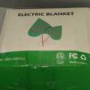 Heated Blanket Full Size Electric Blanket 72" X 84" with 5 Heating Level & 10 Hour Auto Off, Ultra-Warm Selected Flannel Heating Blanket for Adults, Machine Washable, Gifts for Grandma(Charcoal Grey)