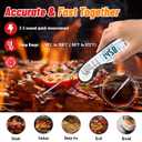 Meat Thermometer Digital, IP67 Waterproof Food Thermometer for Cooking