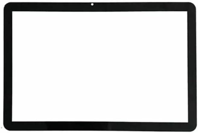 Front Touch Screen Panel Glass Lens Cover (Without LCD Display Digitizer) Replacement Compatible with Vortex BTAB10 10.1 inch (Black)