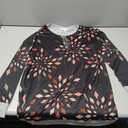 levaca Women's Fall Long Sleeve Side Split Loose Blouses Casual Pullover Top Size S